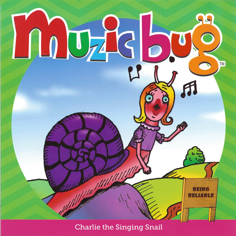 Load image into Gallery viewer, Muzicbug-Charlie the Singing Snail
