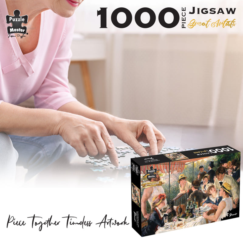 Load image into Gallery viewer, Great Artists 1000 Piece Puzzle - Renoir

