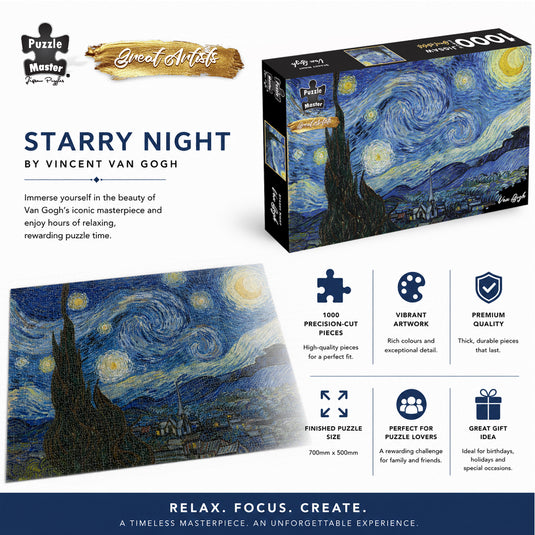 Great Artists, Starry Night, Van Gogh