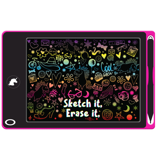 Interactive LCD Writing Tablet - Pink Unicorn