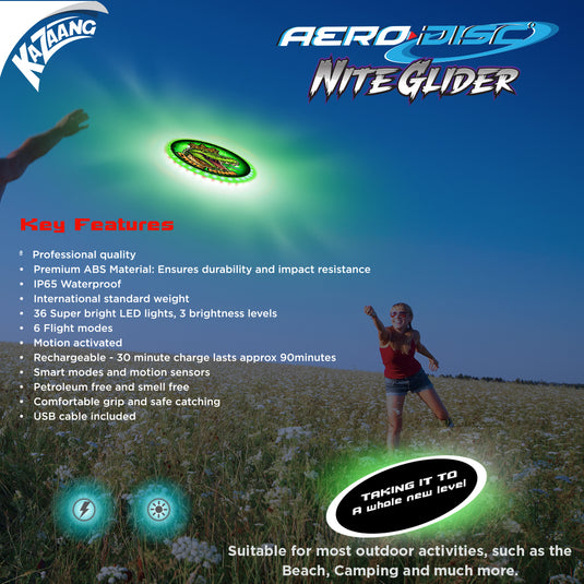 Aero Disc Nite Glider - Croc King