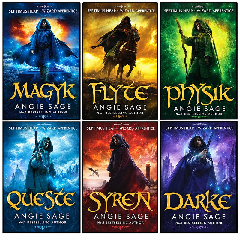 Load image into Gallery viewer, Angie Sage Septimus Heap 6 Books Collection Set
