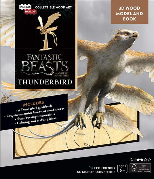 IncrediBuilds: Thunderbird Deluxe Book & Model Set
