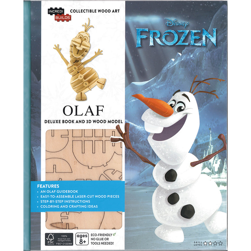 Load image into Gallery viewer, IncrediBuilds: Disney Frozen: Olaf Deluxe Book And Model Set
