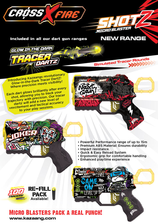 CrossXFire Shotz - Mini Blaster - Next Gen