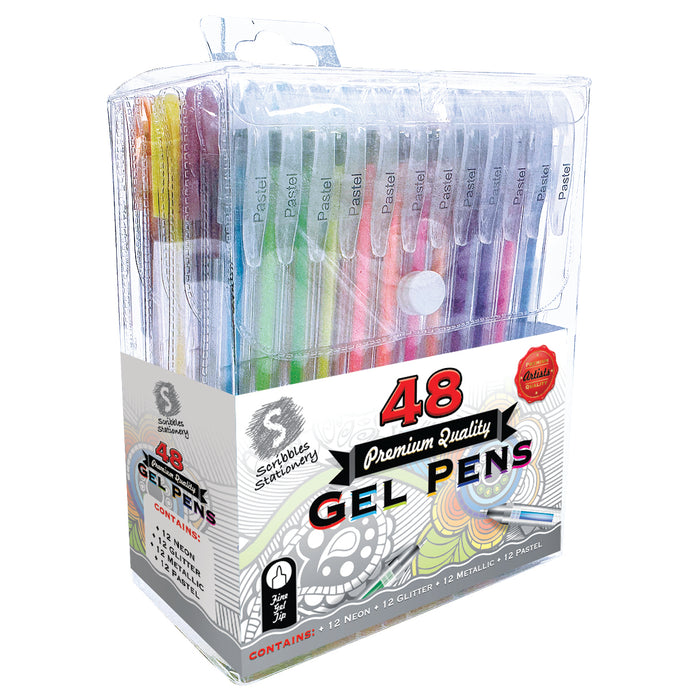 48 Piece Premuim Gel Pens
