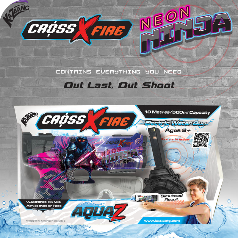 Load image into Gallery viewer, CrossXFire AquaZ - Neon Ninjas
