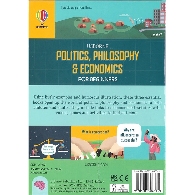 Load image into Gallery viewer, Politics Philosophy &amp; Economics For Beginners
