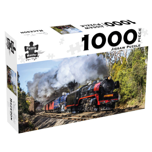 Steam Train Mecedon Victoria