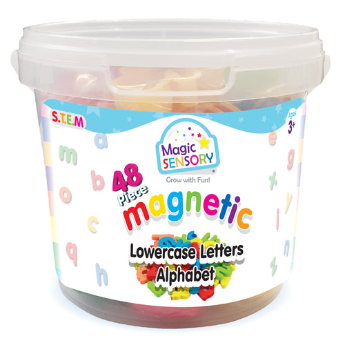 48 Piece Magnetic Lower Case Letters Alphabet