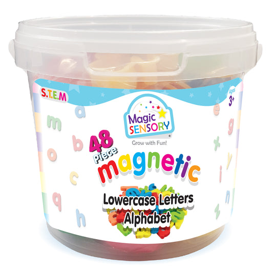 48 Piece Magnetic Lower Case Letters Alphabet