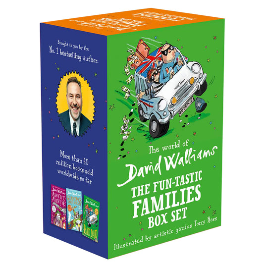 World Of David Walliams Funtastic Families Box Set