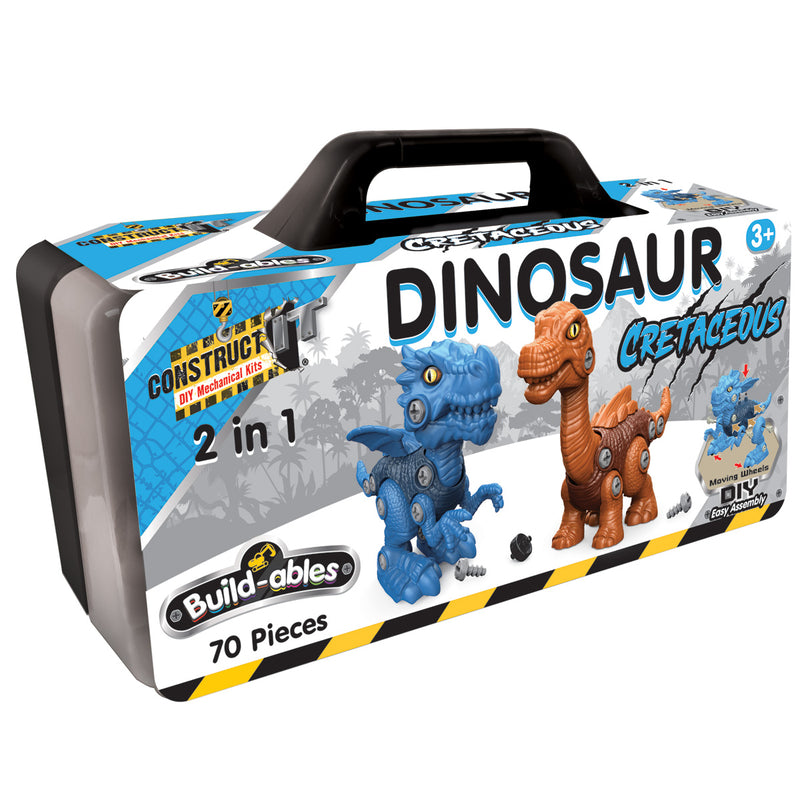 Load image into Gallery viewer, Build-ables Dinosaurs 2 in 1 Cretaceous
