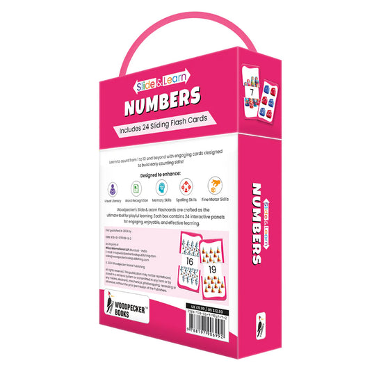 Slide & Learn Flash Cards  Numbers