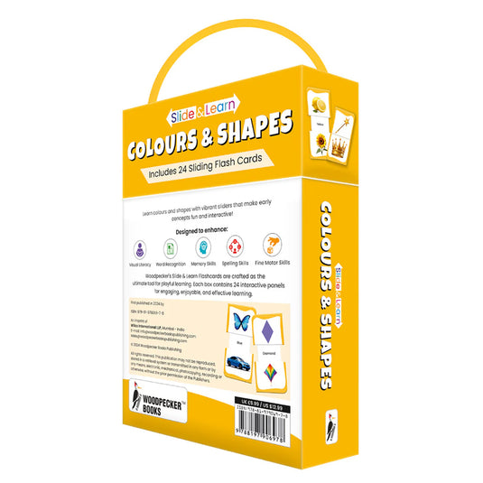 Slide & Learn Flash Cards  Colours and Shapes