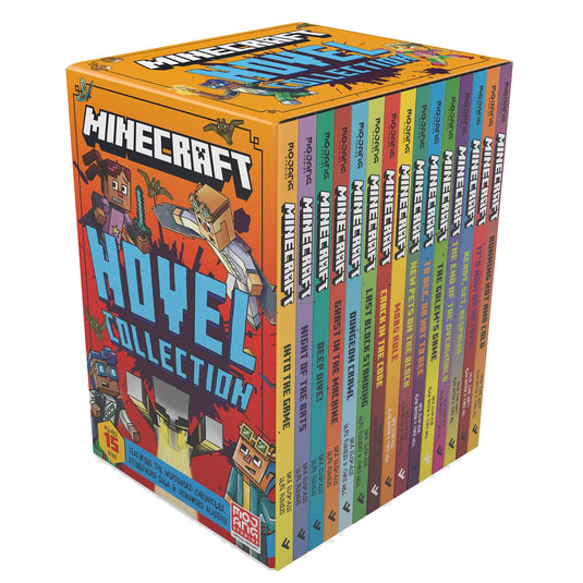 Minecraft Novel Collection 15 Book Slipcase