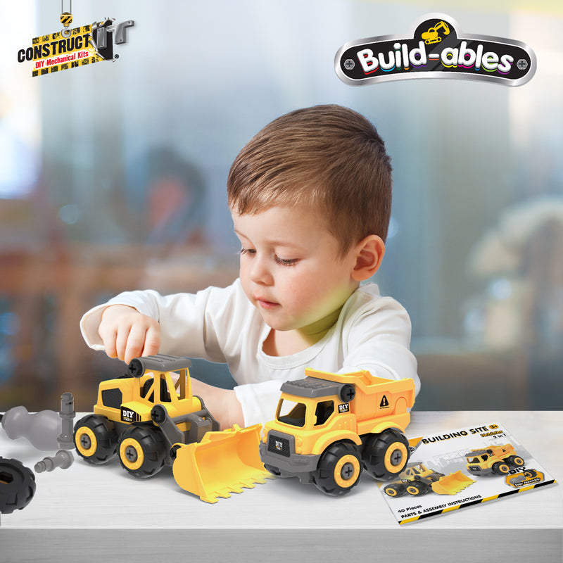 Load image into Gallery viewer, 2 in 1 Building Site Set - view 3

