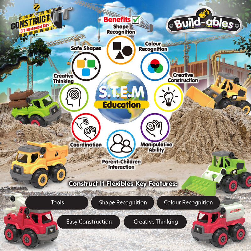 Load image into Gallery viewer, 2 in 1 Building Site Set - view 4
