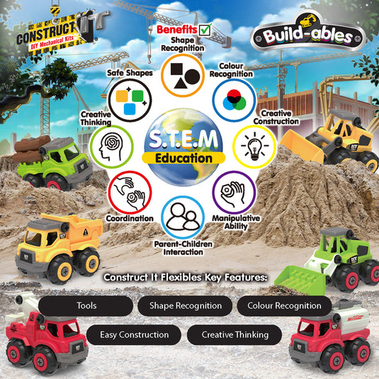 2 in 1 Building Site Set - view 4
