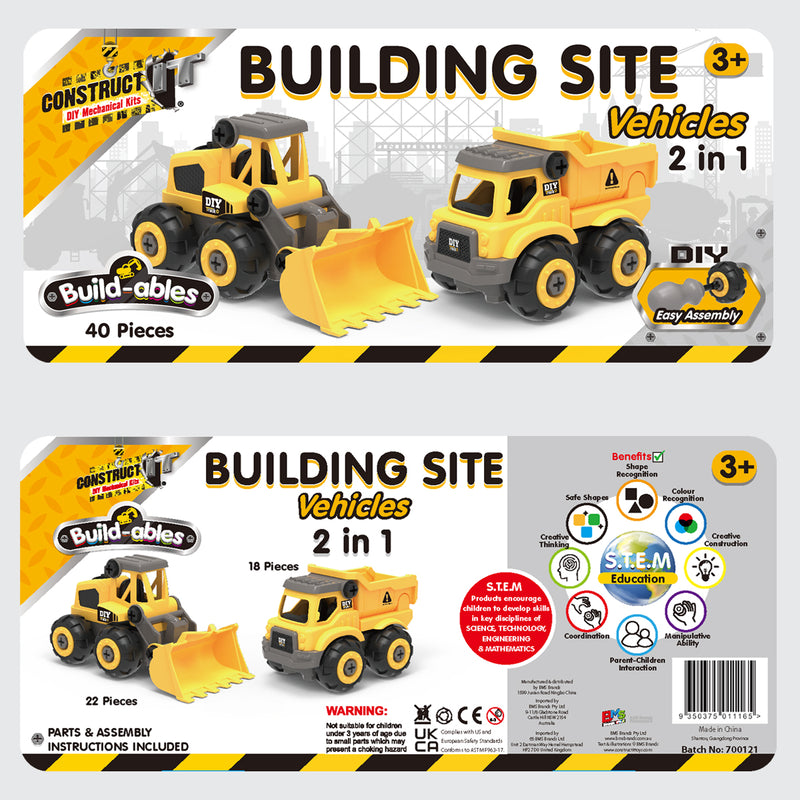 Load image into Gallery viewer, 2 in 1 Building Site Set - view 7
