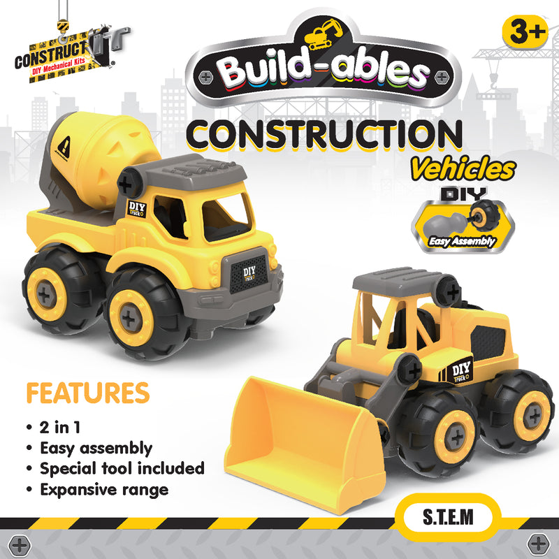 Load image into Gallery viewer, 2 in 1 Construction Set - view 5
