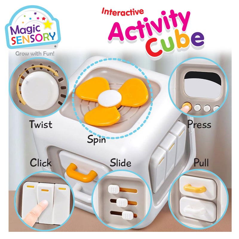 Load image into Gallery viewer, Interative Activity Cube 6 in 1
