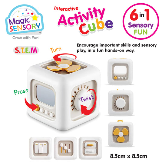 Interative Activity Cube 6 in 1