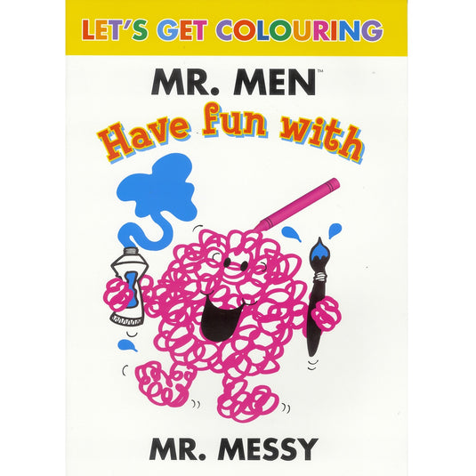 Mr Messy Let's Get Colouring