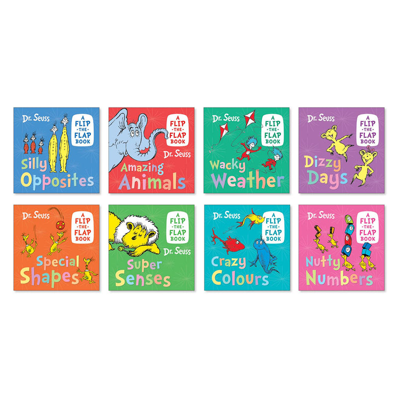 Load image into Gallery viewer, Dr Seuss Flip-the-Flap Complete 8-Book Collection
