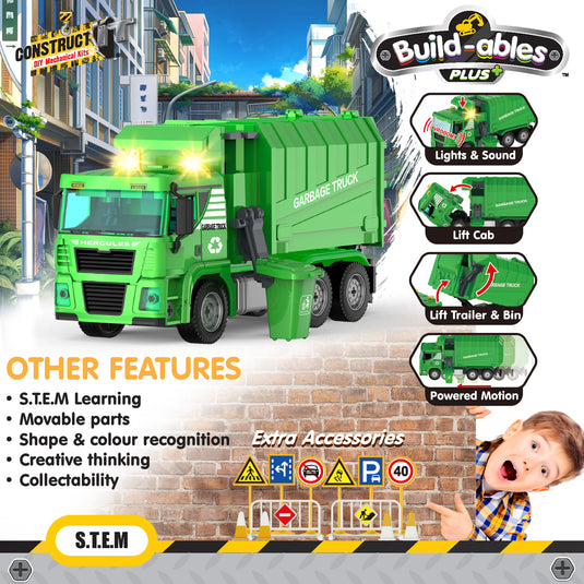 Builda-bles Plus - Sanitation Truck, Rubbish Removal