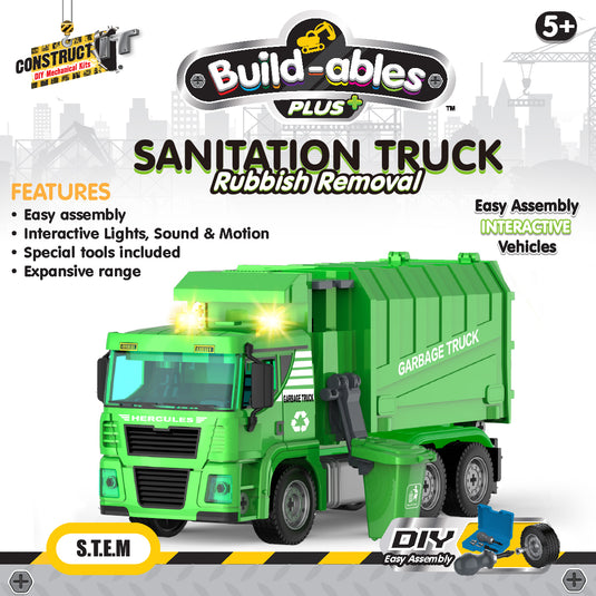 Builda-bles Plus - Sanitation Truck, Rubbish Removal