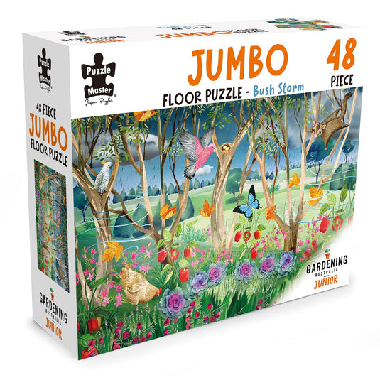 GA Jnr 48 Piece Jumbo Puzzle - Bush Storm