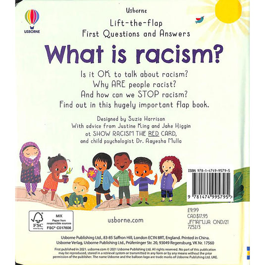 Lift the Flap First Questions and Answers What Is racism?