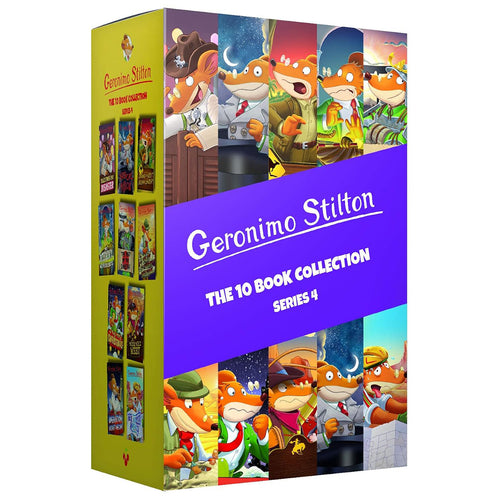 Geronimo Stilton: 10 Book Collection (Series 4) Box Set