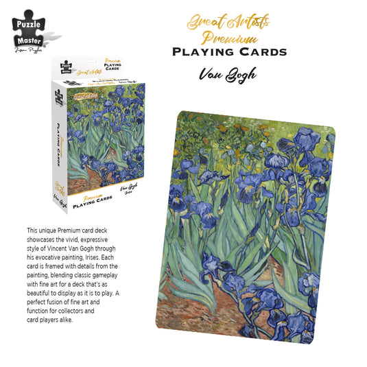Great Artist Playing Cards Van Gogh: Irises