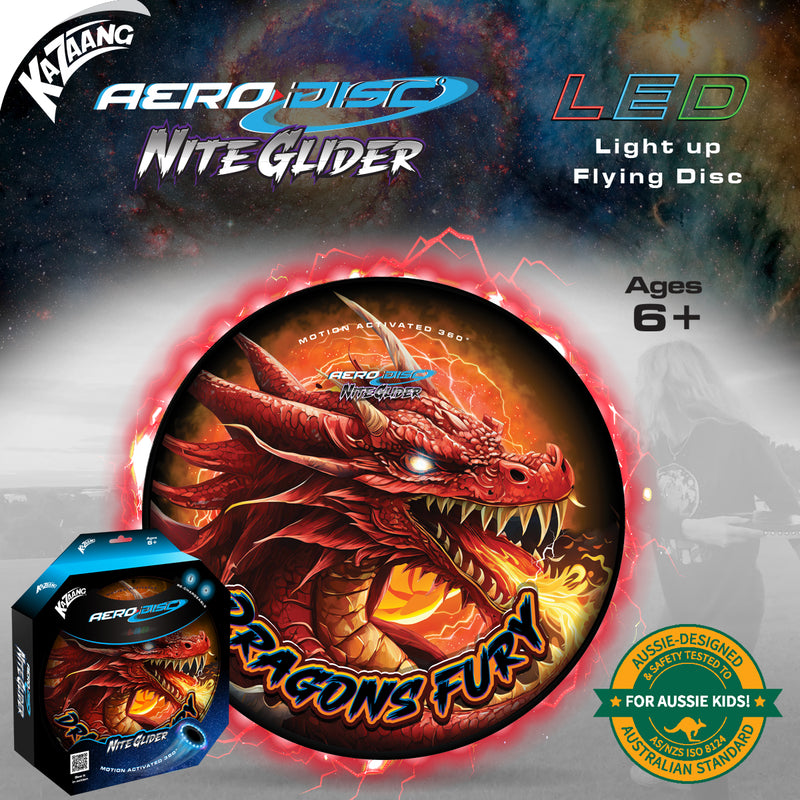 Load image into Gallery viewer, Aero Disc Nite Glider - Dragons Fury
