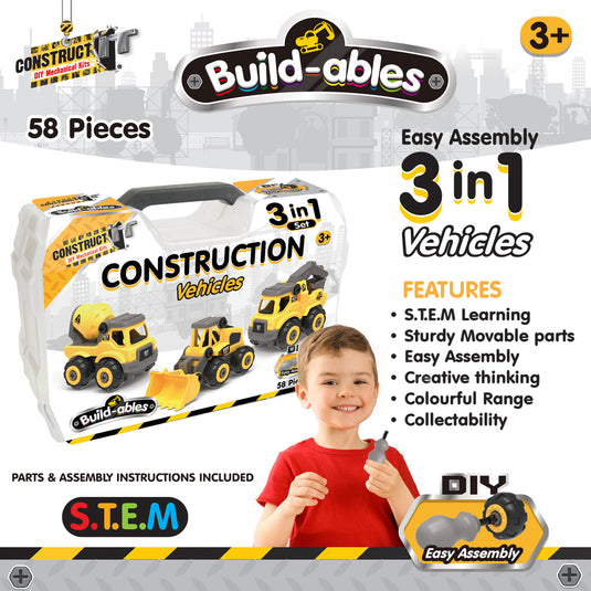 3 in 1 Construction set