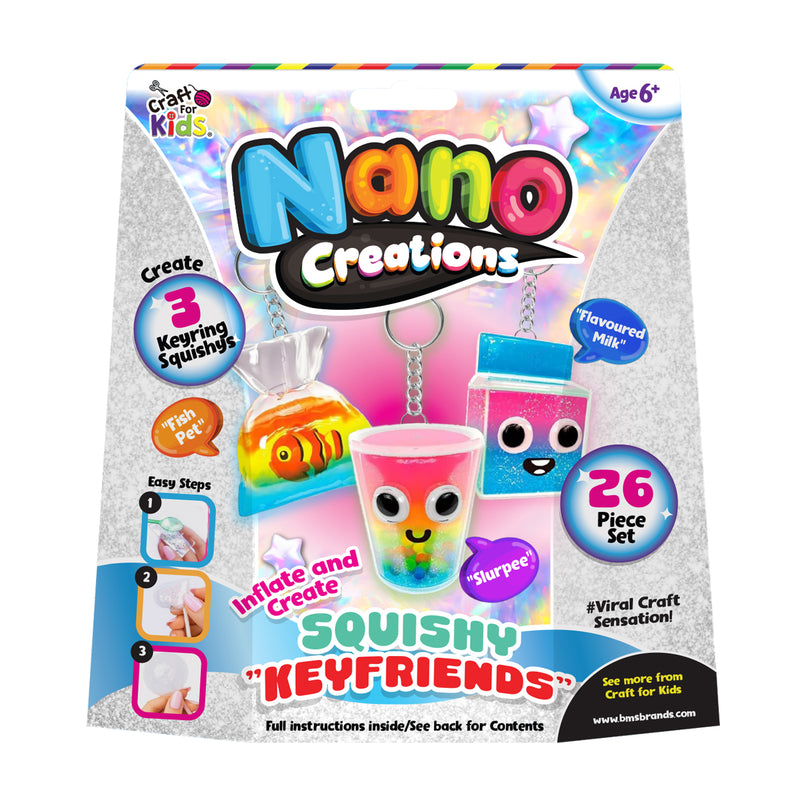 Load image into Gallery viewer, Nano Creations Squishy "Keyfriends"
