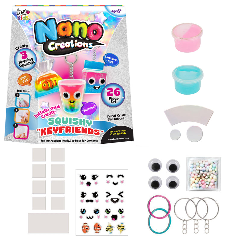 Load image into Gallery viewer, Nano Creations Squishy "Keyfriends"
