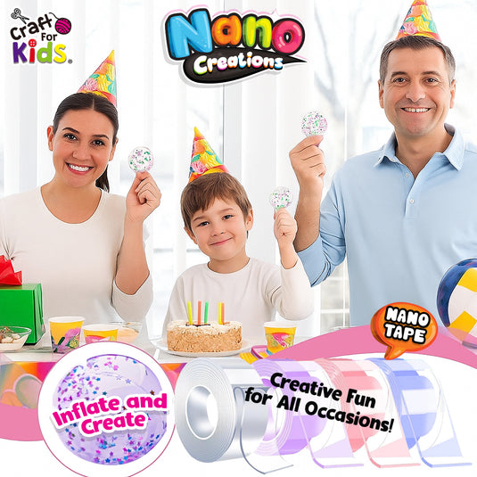 Nano Creations Tape Purple (3m x 5cm)