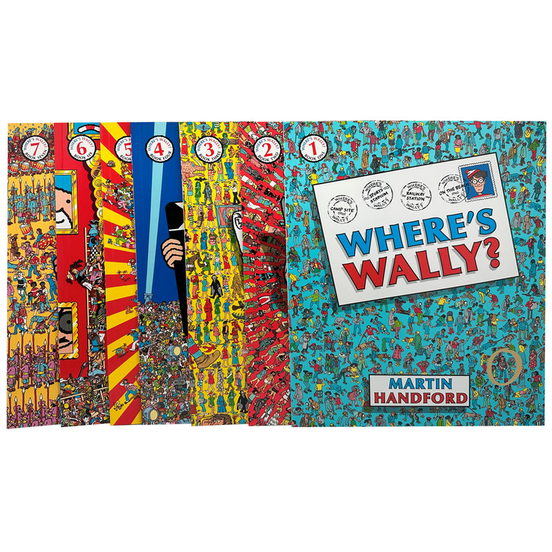 Load image into Gallery viewer, Where&#39;s Wally Classic 7 Book Pack
