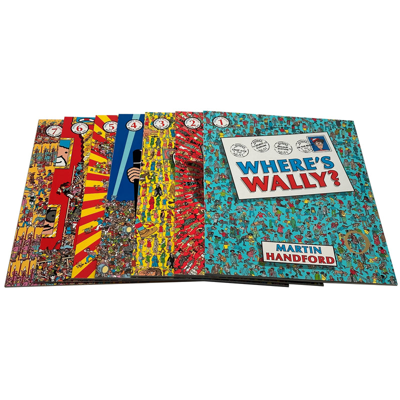 Load image into Gallery viewer, Where&#39;s Wally Classic 7 Book Pack
