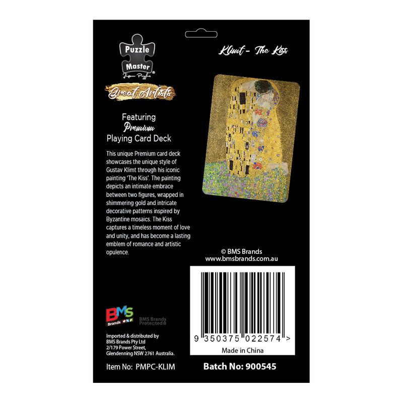 Load image into Gallery viewer, Great Artist Playing Cards Klimt: The Kiss
