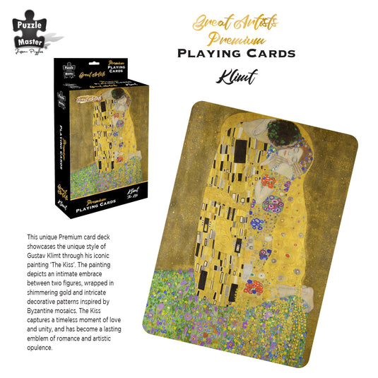 Great Artist Playing Cards Klimt: The Kiss