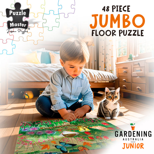 GA Jnr 48 Piece Jumbo Puzzle - Muddy Boots Day