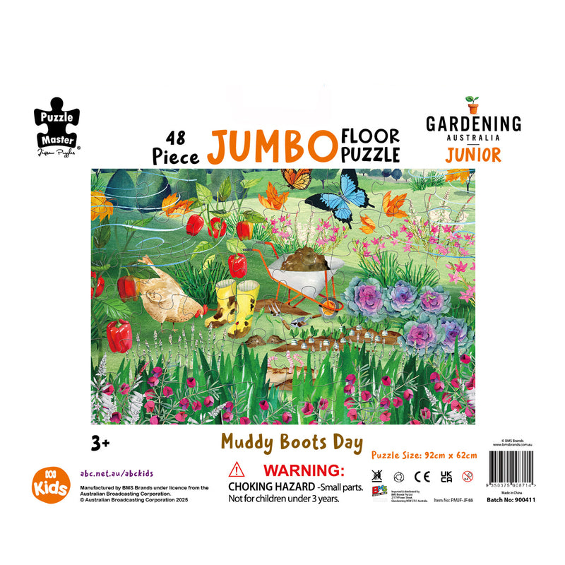 Load image into Gallery viewer, GA Jnr 48 Piece Jumbo Puzzle - Muddy Boots Day
