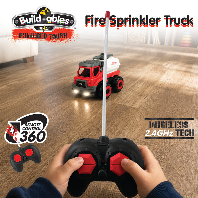 Load image into Gallery viewer, Build-ables RC - Fire Sprinkler Truck

