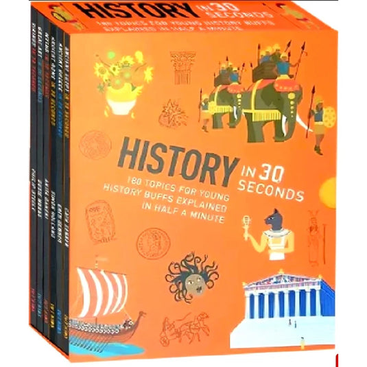 History in 30 Seconds - 6 Book Set