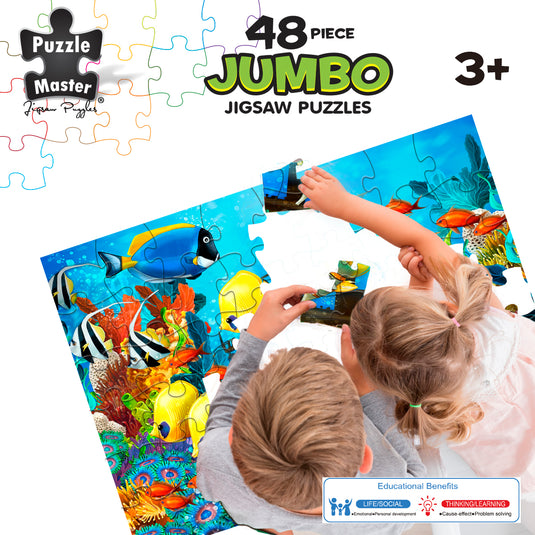 48 Piece Jumbo Floor Puzzle Underwater Shipwreck - view 5