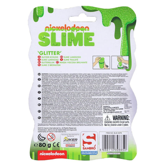 Nickelodeon Slime Pot - Glitter